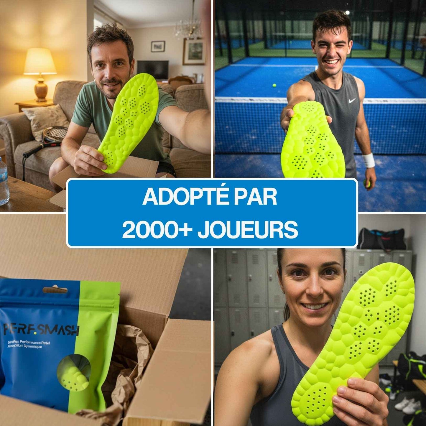 Semelles Padel
