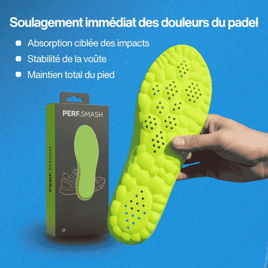Semelle Proshock - Soulage les douleurs du padel