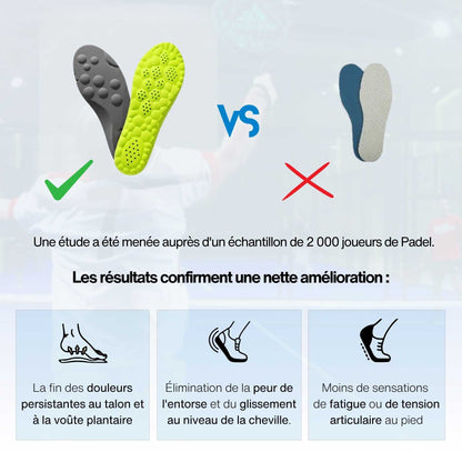 Semelles Padel